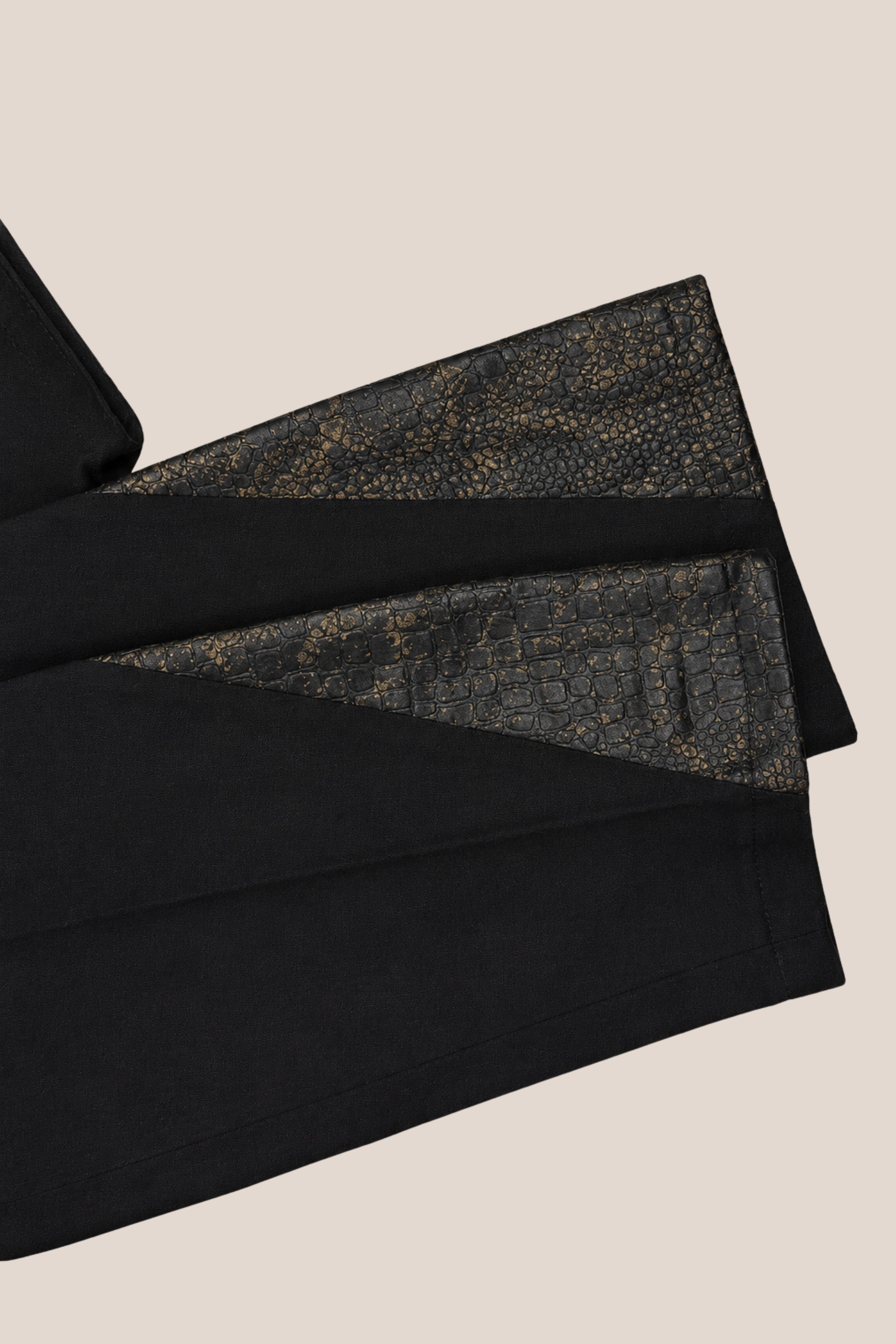 Pantalon Python signature noir - tissu