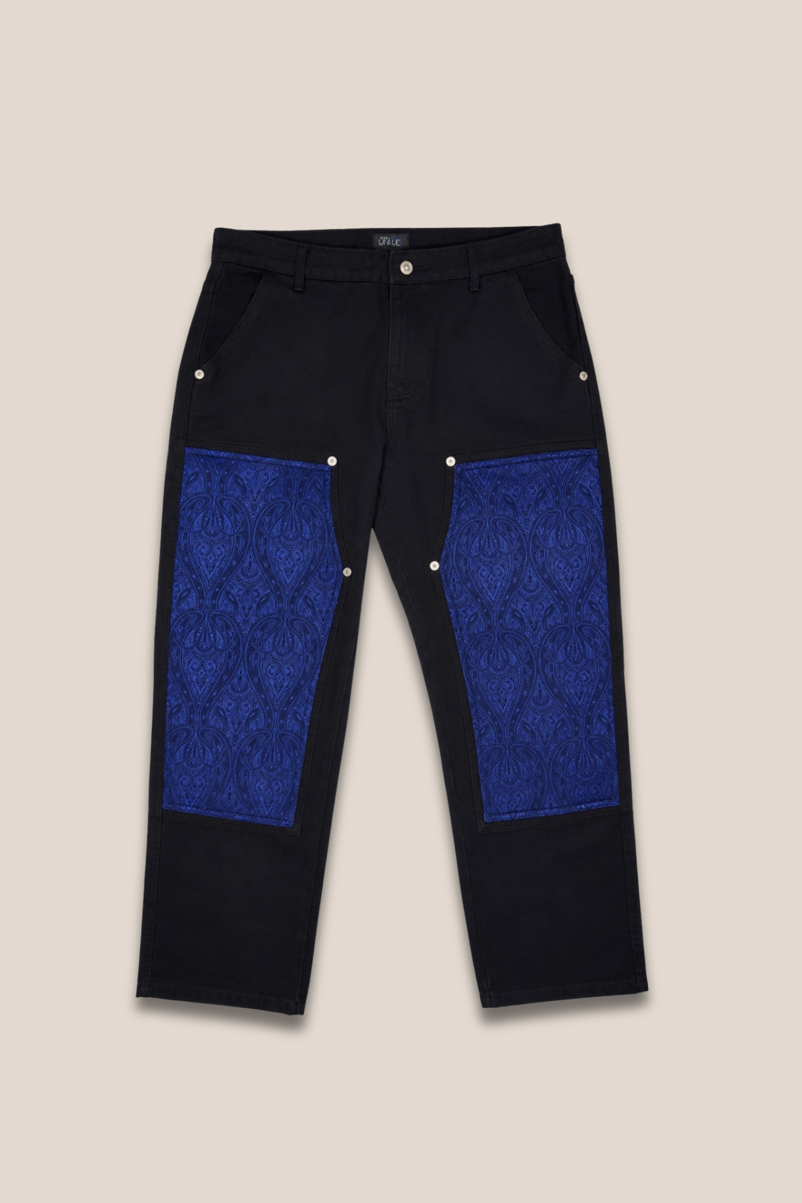 Pantalon cargo marine patch - face