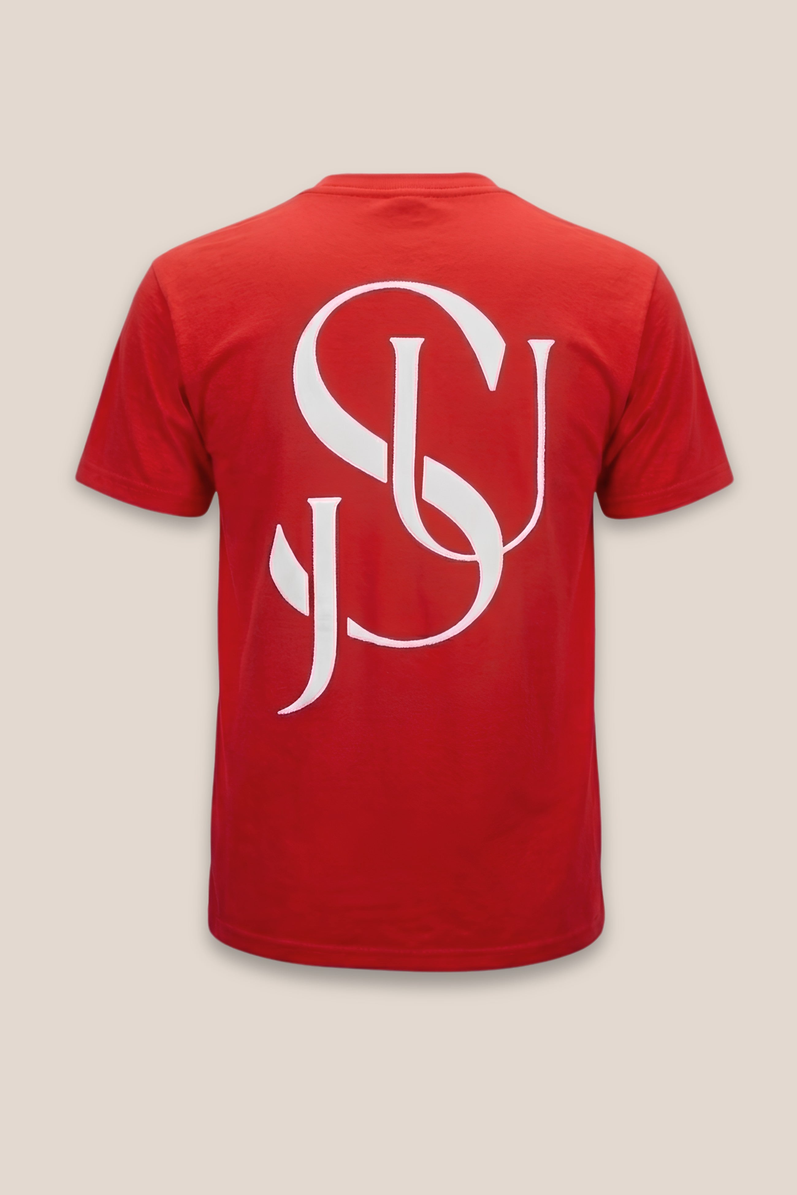 T-shirt rouge iconic logo jesuisunique 