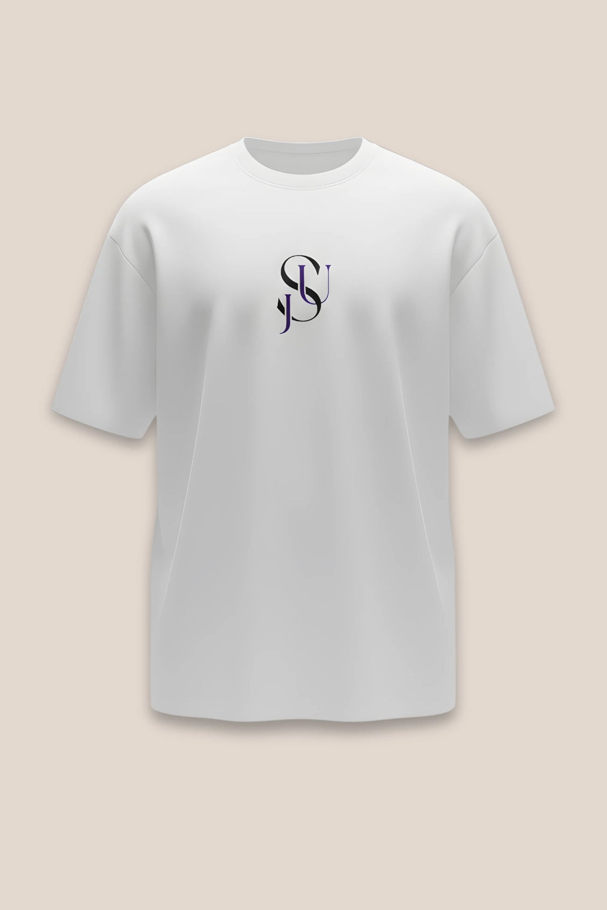 T-shirt Iconic JSU Blanc Oversized