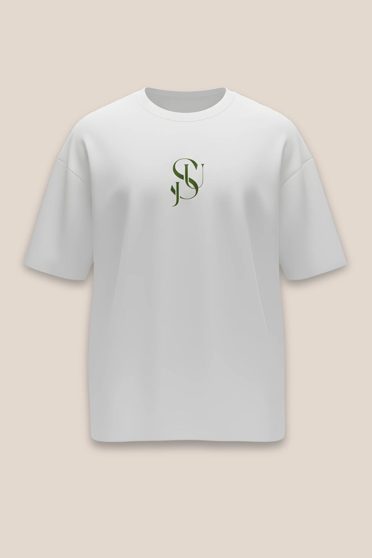 T-shirt Iconic JSU Blanc Oversized