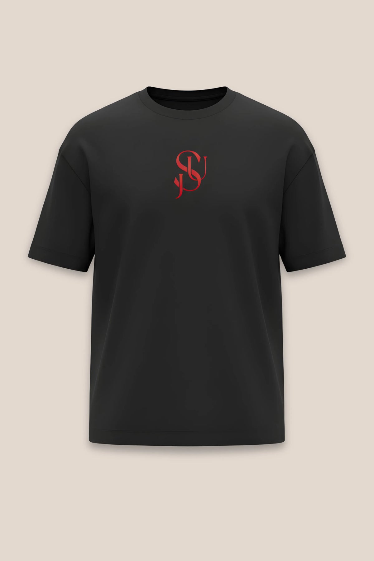 T-shirt Iconic JSU Noir Oversized