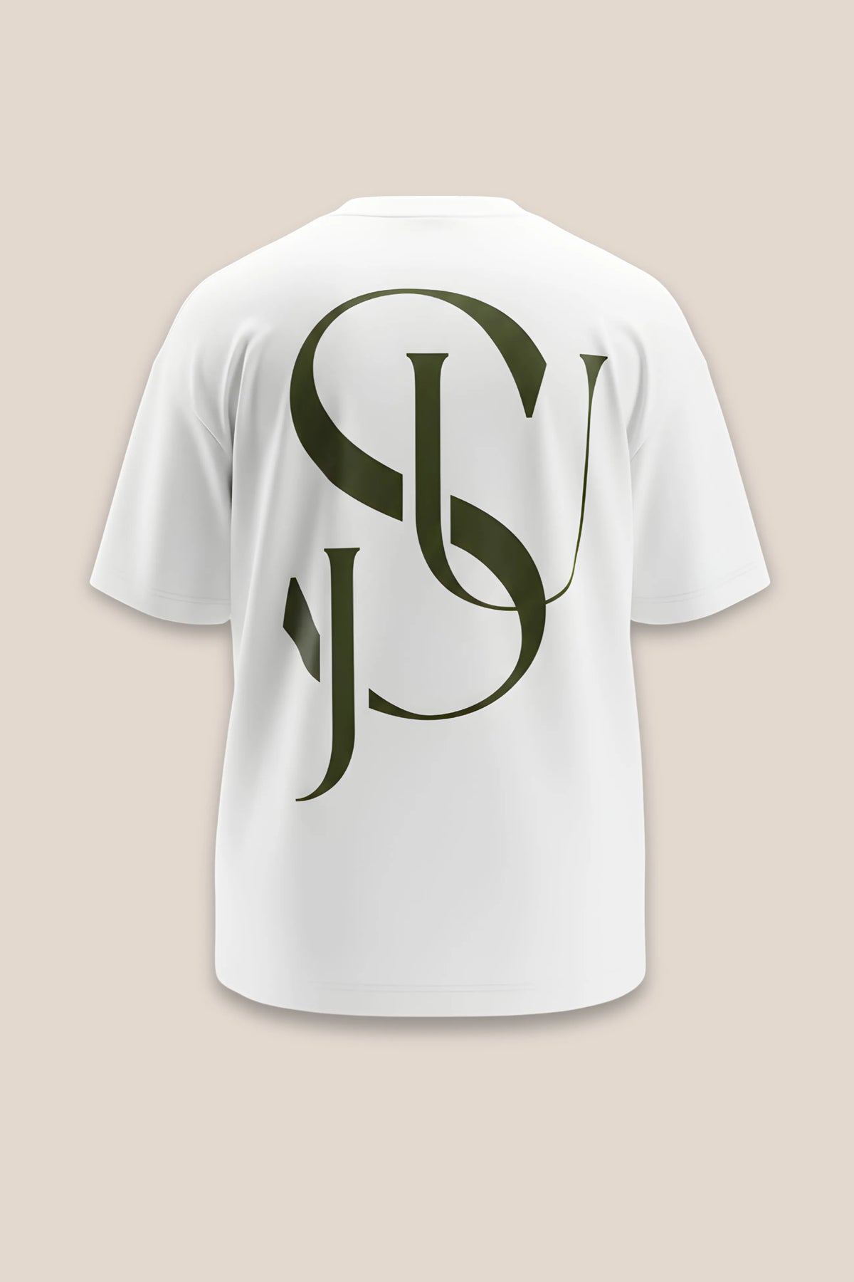 T-shirt Iconic JSU Blanc Oversized