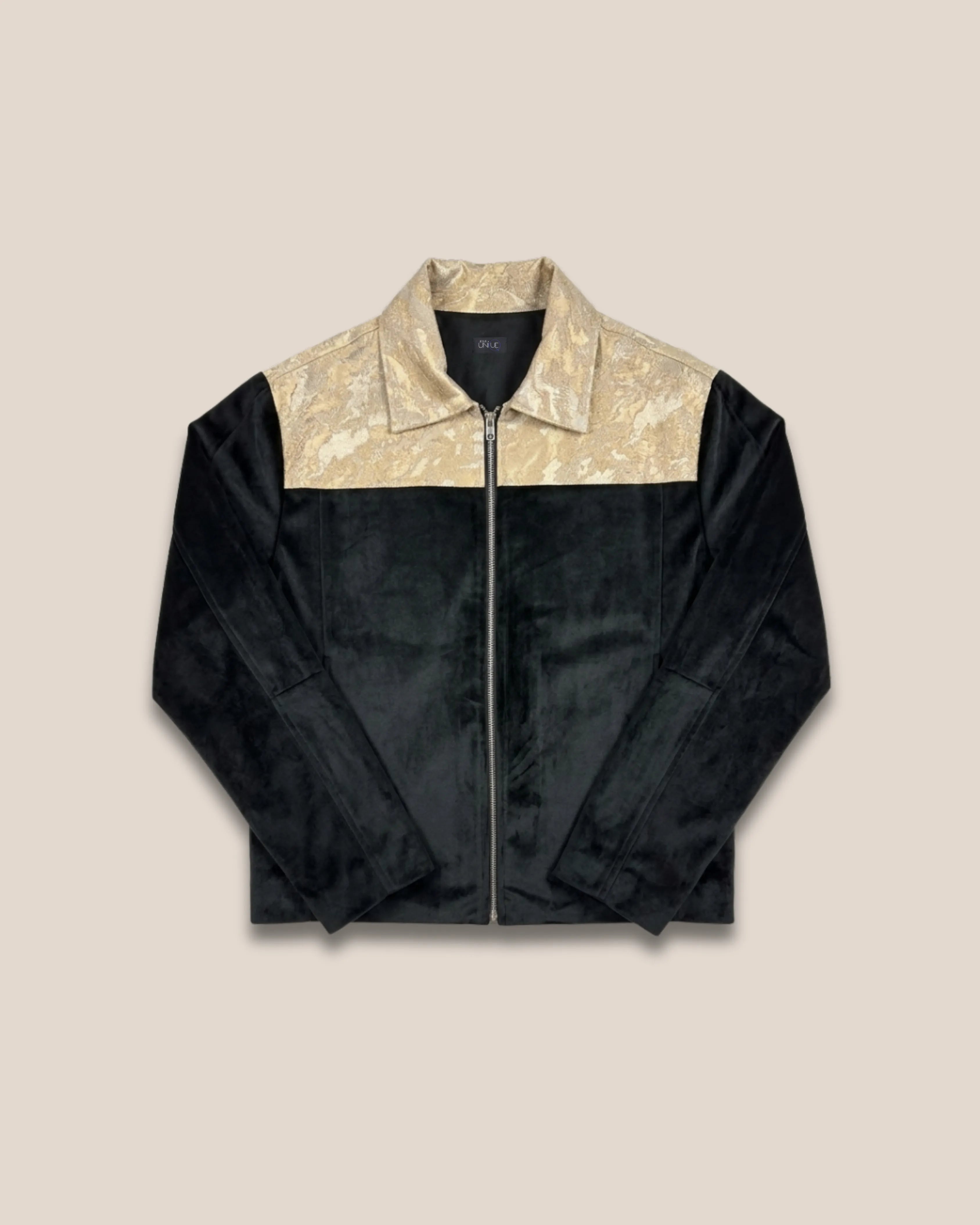 Blouson "Black Marble Gold"
