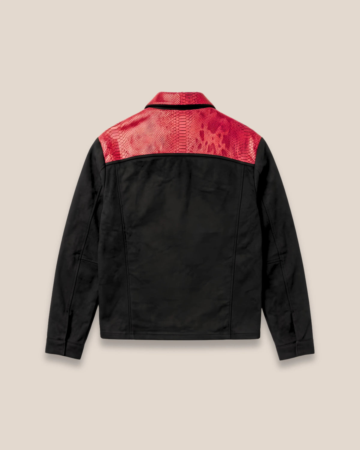 Blouson "Black & Red Serpent"