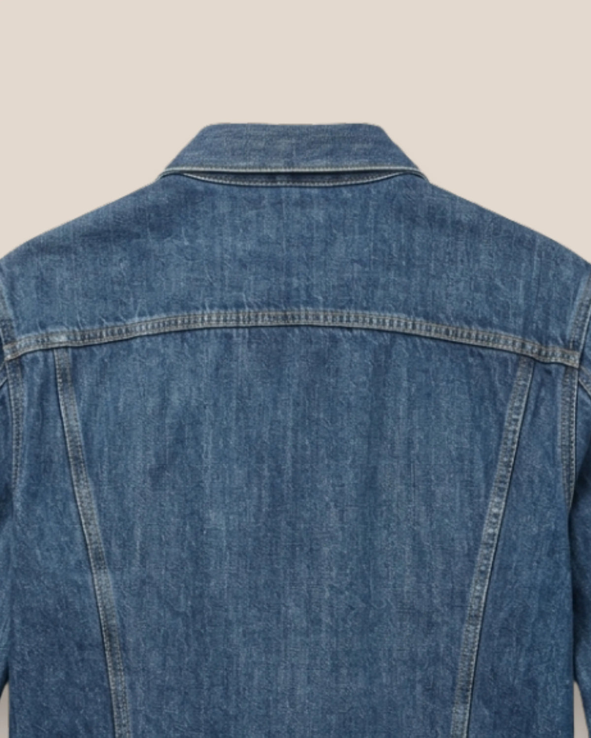 Veste en denim multi-patches "The Collector"