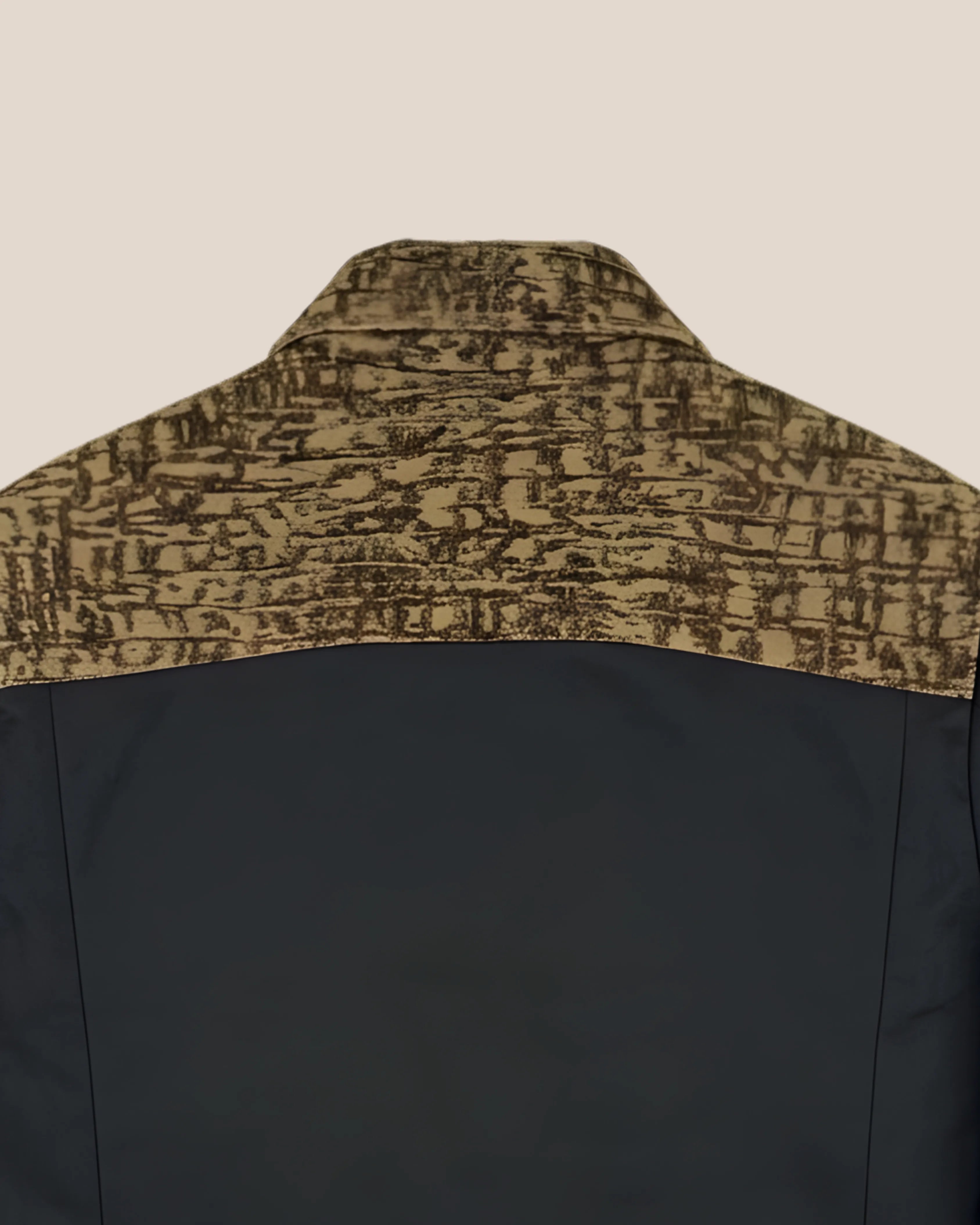 Blouson "Black Gold Script Jacket"