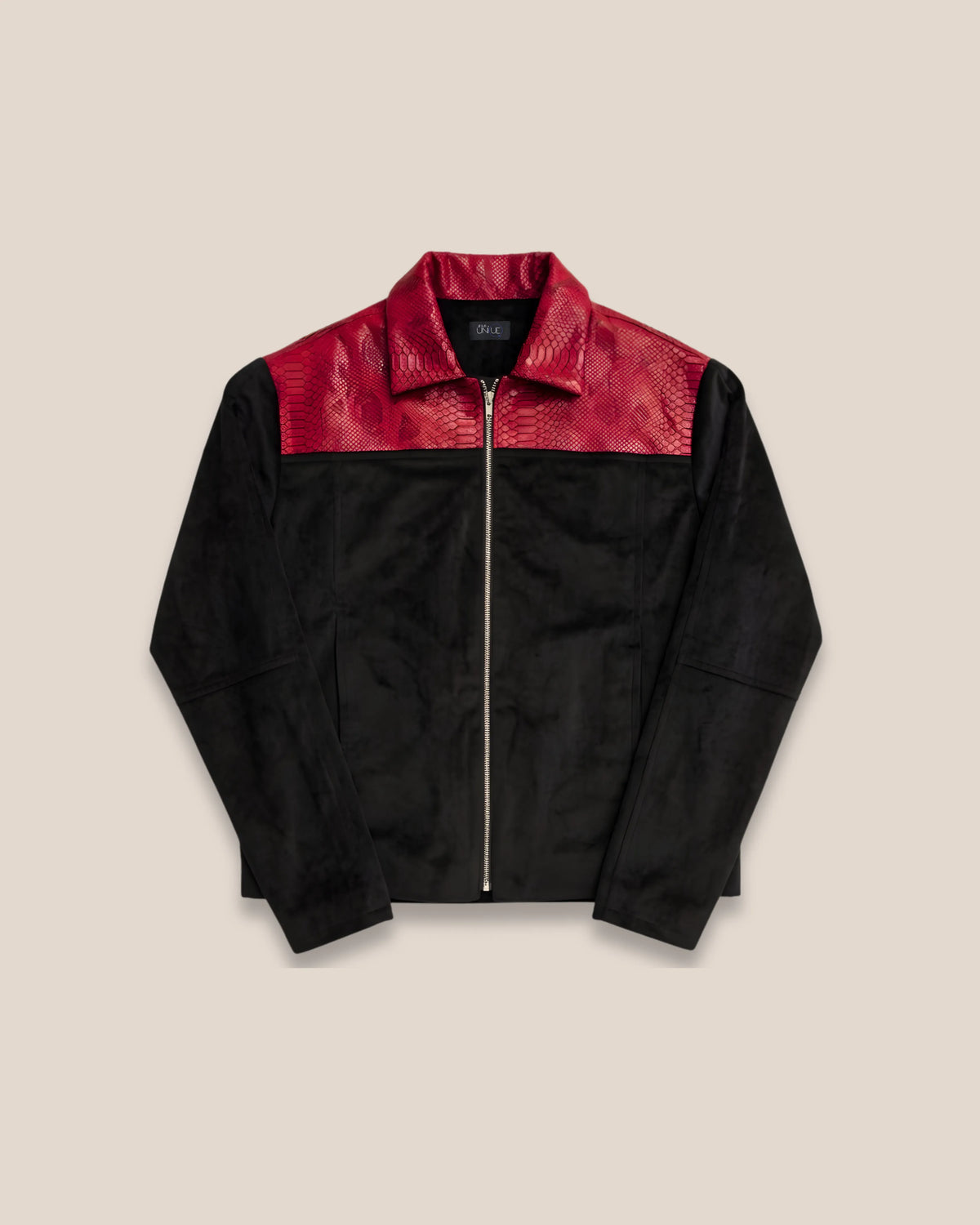 Blouson "Black & Red Serpent"